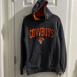 Cowboys Gray and Orange Hoodie